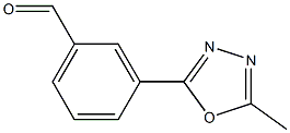 3-(5-methyl-1,3,4-oxadiazol-2-yl)benzaldehyde Structure