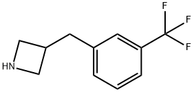3-{[3-(trifluoromethyl)phenyl]methyl}azetidine Structure