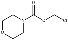 chloromethyl morpholine-4-carboxylate 구조식 이미지