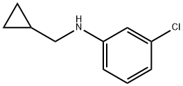 3-Chloro-N-(cyclopropylmethyl)aniline 구조식 이미지