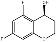 (S)-5,7-difluorochroman-4-ol Structure