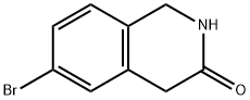 6-bromo-1,4-dihydro-2H-isoquinolin-3-one Structure