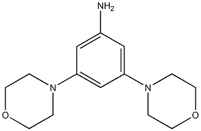 3,5-dimorpholinoaniline Structure