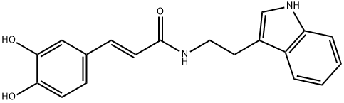 945453-47-4 (E)-N-[2-(3-Indolyl)ethyl]-3-(3,4-dihydroxyphenyl)acrylamide