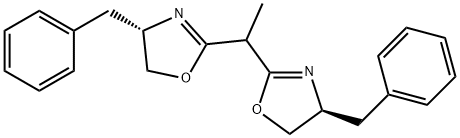 1,1-bis[(4S)-4-benzyloxazolin-2-yl]ethane 구조식 이미지