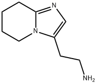 Imidazo[1,2-a]pyridine-3-ethanamine, 5,6,7,8-tetrahydro- 구조식 이미지