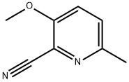 3-methoxy-6-methyl-2-Pyridinecarbonitrile Structure