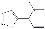 5-Isoxazolemethanamine, .alpha.-ethenyl-N,N-dimethyl- Structure