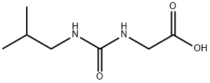 (isobutylcarbamoyl)glycine Structure