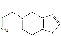 2-{4H,5H,6H,7H-thieno[3,2-c]pyridin-5-yl}propan-1-amine Structure