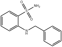 Benzenesulfonamide, 2-[(phenylmethyl)amino]- Structure