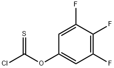 O-3,4,5-trifluorophenyl carbonochloridothioate 구조식 이미지