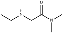 2-(ethylamino)-N,N-dimethylacetamide 구조식 이미지