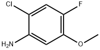 2-Chloro-4-fluoro-5-methoxy-phenylamine Structure
