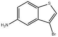 3-bromobenzo[b]thiophen-5-amine Structure
