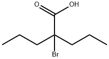 2-bromo-2-propylpentanoic acid Structure