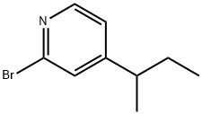 2-Bromo-4-(sec-butyl)pyridine 구조식 이미지