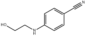 4-[(2-hydroxyethyl)amino]benzonitrile Structure