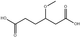 3-methoxyhexanedioic acid 구조식 이미지