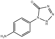 1-(4-aminophenyl)-4,5-dihydro-1H-1,2,3,4-tetrazol-5-one Structure