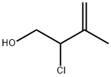 2-Chloro-3-methylbut-3-en-1-ol Structure