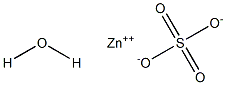 Zinc sulfate monohydrate granules 구조식 이미지