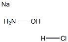 Hydroxylamine hydrochloride sodium test solution (Pharmacopoeia) 구조식 이미지