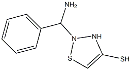 Aminobenzyl mercapto thiadiazole Structure