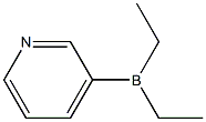 Diethyl (3-pyridyl) boron Structure