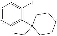 Ethylcyclohexyl iodobenzene Structure