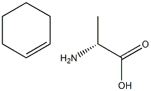 1-cyclohexene-1-D-alanine Structure