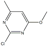 2-chloro-4-methyl-6-methoxypyrimidine Structure
