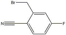 2-bromomethyl-4-fluorobenzonitrile Structure