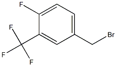 3-(trifluoromethyl)-4-fluorobenzyl bromide Structure