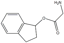 DL-indanyl glycine 구조식 이미지
