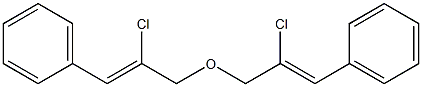 ETHER,BETA-CHLOROSTYRYLMETHYL 구조식 이미지