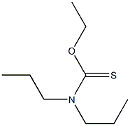 N-PROPYL,N-PROPYLTHIOCARBAMATEETHYLESTER 구조식 이미지