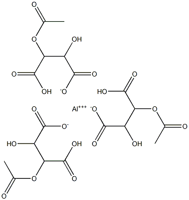 ALUMINIUMACETOTARTRATE 구조식 이미지