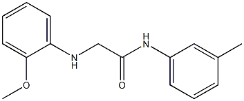 2-[(2-methoxyphenyl)amino]-N-(3-methylphenyl)acetamide Structure