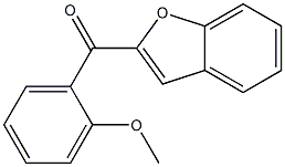 2-[(2-methoxyphenyl)carbonyl]-1-benzofuran 구조식 이미지