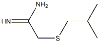 2-[(2-methylpropyl)sulfanyl]ethanimidamide Structure