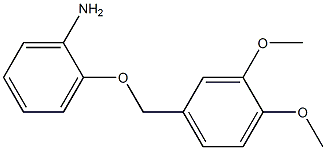 2-[(3,4-dimethoxyphenyl)methoxy]aniline Structure