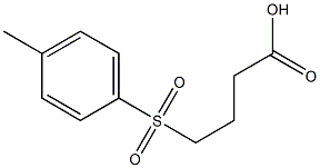 4-[(4-methylbenzene)sulfonyl]butanoic acid 구조식 이미지