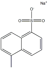 5-Methyl-1-naphthalenesulfonic acid sodium salt 구조식 이미지