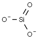 Metasilicic acid dianion 구조식 이미지