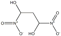 1,3-Dinitro-1,3-propanediol 구조식 이미지