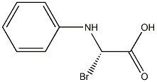 2-bromo-D-phenylglycine Structure