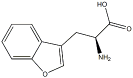 3-(3-benzofuranyl)-L-alanine Structure