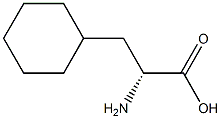 3-cyclohexyl-D-alanine 구조식 이미지