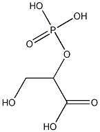 D-2-Phosphoglyceric acid 구조식 이미지